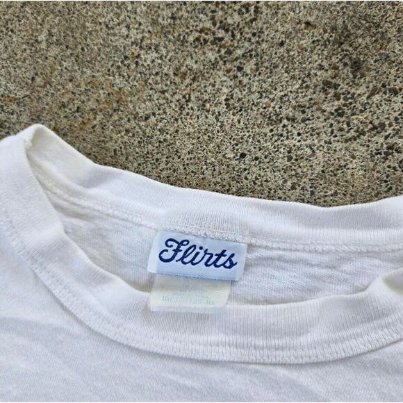 Vtg 80s 90s The Simpsons Bart Simpson Cowabunga T Shirt White Large Big Print - Picture 4 of 6